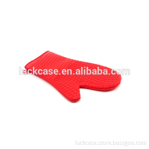Hot selling new design custom logo 100% fashionable heat resistant silicone glove